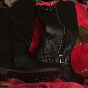 Material girl black boots